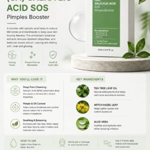 Glow Skin (SA) SALICYLIC ACID SOS Pimples Booster (20ml)
