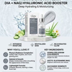 Glow Skin (HA + NAG) Hyaluronic Acid Booster (20ml)